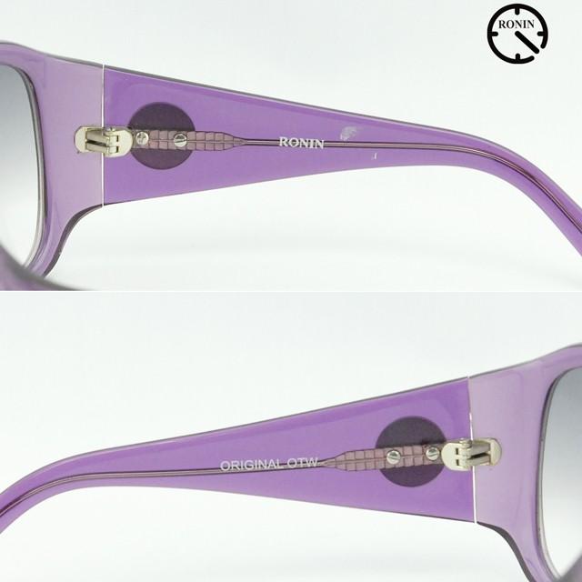 ロニン サングラス ファッション Ronin Eyewear OTW OFF THE WALL Clear Purple Gray Gradation UVカット 人気 かっこいい ブランド | ブランド登録なし | 03