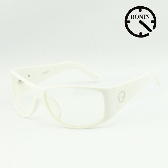 ロニン サングラス ファッション Ronin Eyewear NO 3 Shine White Clear UVカット 人気 かっこいい ブランド | ブランド登録なし