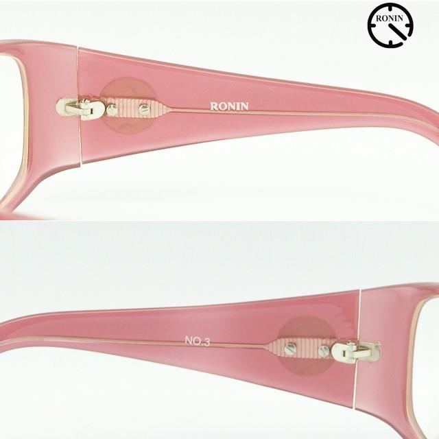 ロニン サングラス ファッション Ronin Eyewear NO 3 Clear Bordeaux Clear UVカット 人気 かっこいい ブランド | ブランド登録なし | 03
