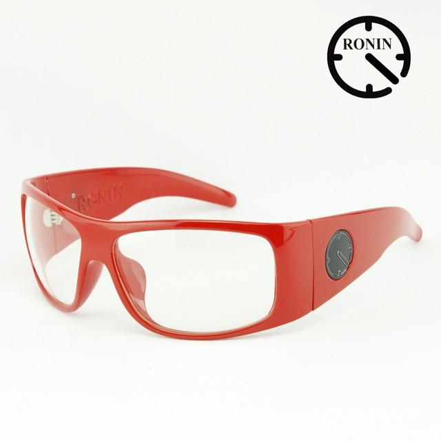 ロニン サングラス ファッション Ronin Eyewear NEW NO 3 Red Clear UVカット 人気 かっこいい ブランド | ブランド登録なし