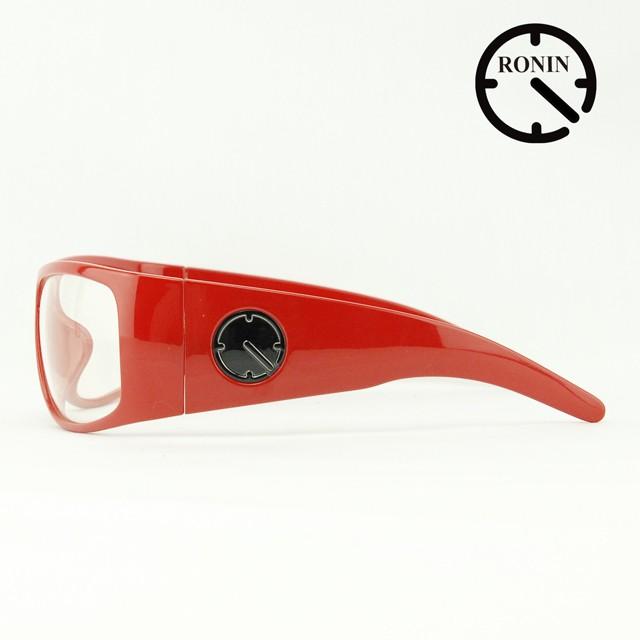 ロニン サングラス ファッション Ronin Eyewear NEW NO 3 Red Clear UVカット 人気 かっこいい ブランド | ブランド登録なし | 01