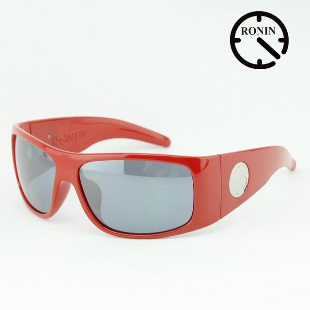 ロニン サングラス ファッション Ronin Eyewear NEW NO 3 Red Gray Mirror UVカット 人気 かっこいい ブランド | ブランド登録なし