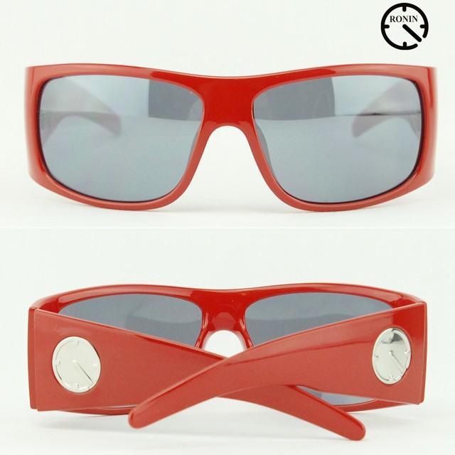 ロニン サングラス ファッション Ronin Eyewear NEW NO 3 Red Gray Mirror UVカット 人気 かっこいい ブランド | ブランド登録なし | 02