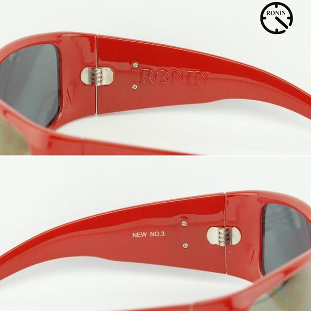 ロニン サングラス ファッション Ronin Eyewear NEW NO 3 Red Gold Revo UVカット 人気 かっこいい ブランド | ブランド登録なし | 03