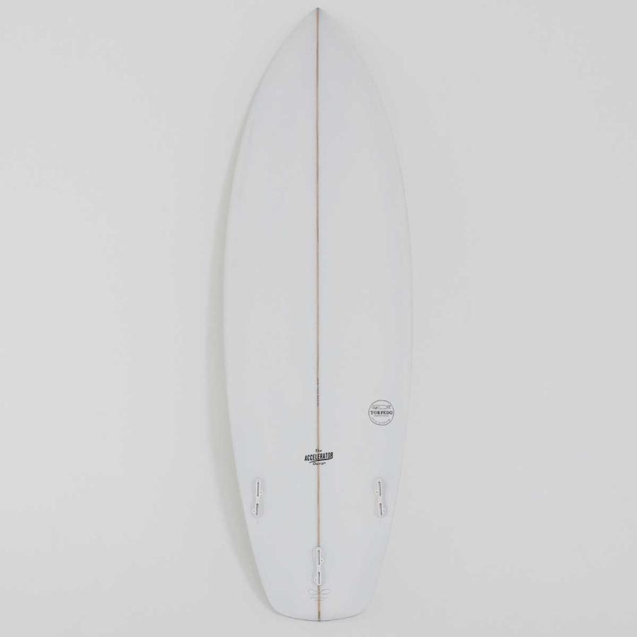 ご自宅配送 アクセルレーター サーフボード PU 5'10" 35L The Accelerator Design TORPEDO Tri Fins FCS2 サーフィン フィン付き | サーパス | 01