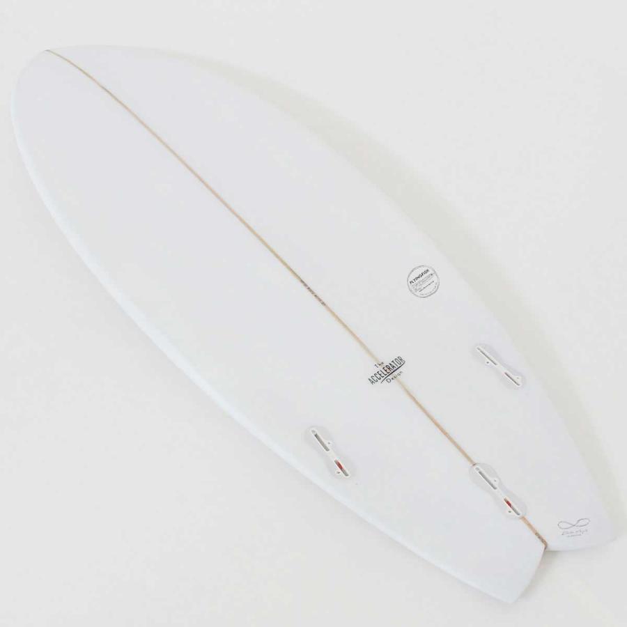 The Accelerator Design PU 5'8" FLYING FISH Tri Fins FCSII アクセルレーター フライングフィッシュ フィッシュテール サーフボード  デッキコンケーブ フィン | ブランド登録なし | 05