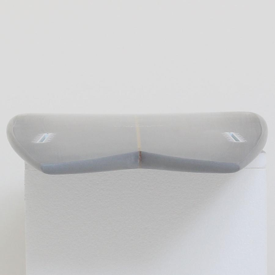 The Accelerator Design PU 5'8" TWIN Gray 2FIN Future type アクセルレーター レトロフィッシュテール サーフボード  デッキコンケーブ フューチャーフィンタ | ブランド登録なし | 09