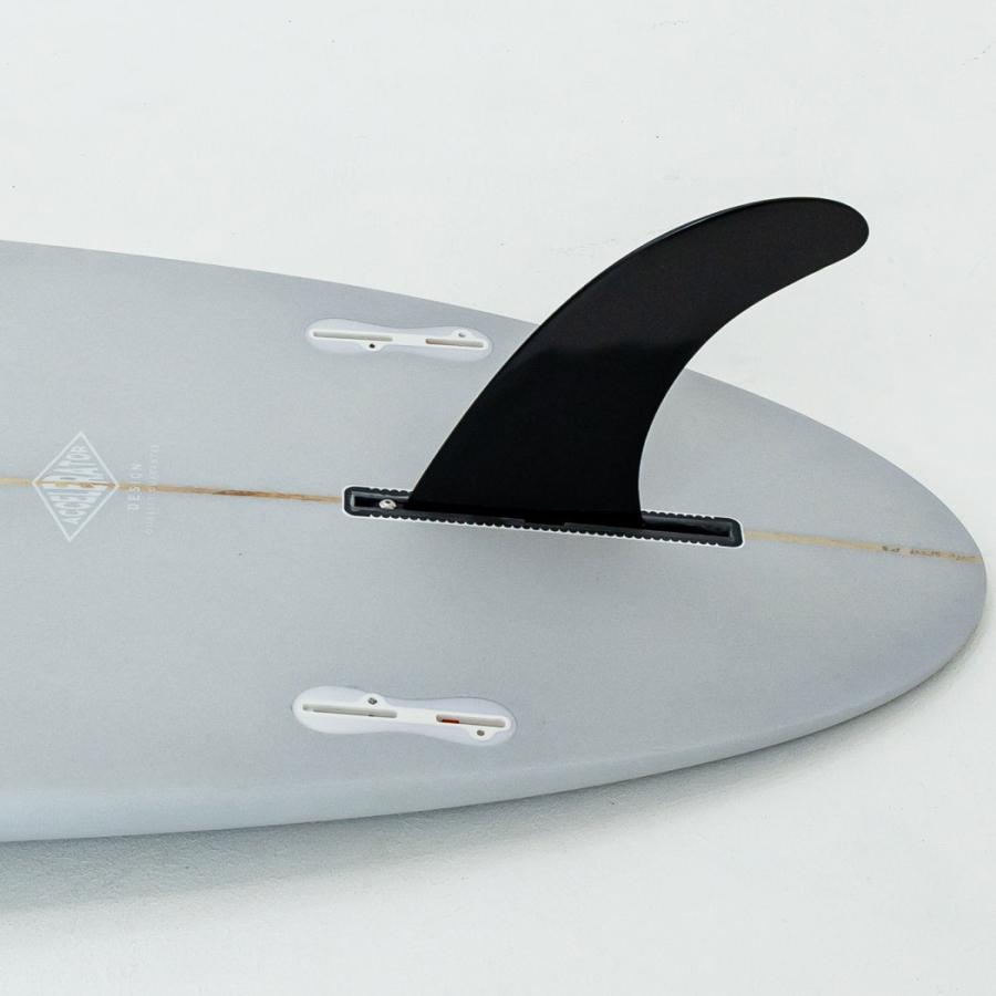 Accelerator PU 6'0"  TWIN PLUS GREY ラウンド ピン アクセルレーター グレー サーフボード  デッキコンケーブ FCSIIフィン付 | サーパス | 08