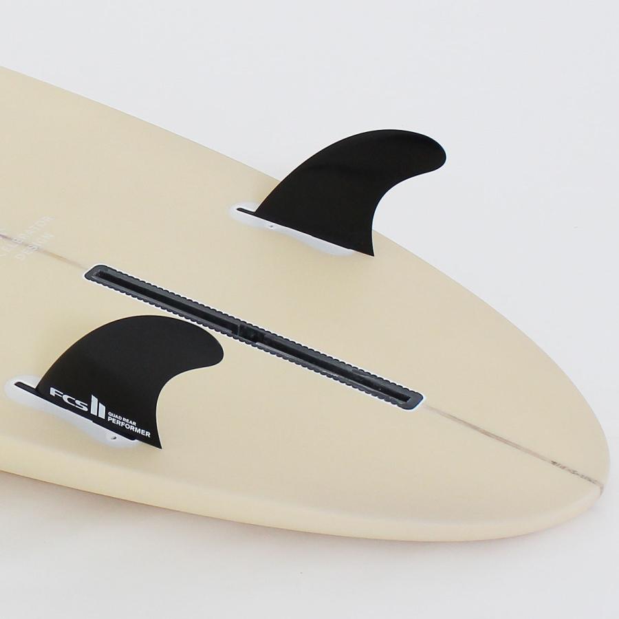 The Accelerator Design PU 6'3"  Twin Plus ベージュ シングルボックス FCS2ツインフィン アクセルレーター サーフボード  デッキコンケーブ フィン標準セット | ブランド登録なし | 08