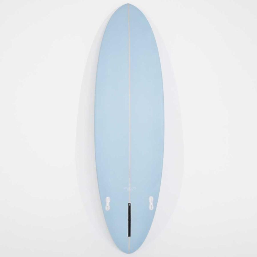 The Accelerator Design PU 6'6"  HOMY シングルボックス FCS2ツインフィン ラウンドピンテール アクセルレーター サーフボード  デッキコンケーブ フィン標準セ |  | 05