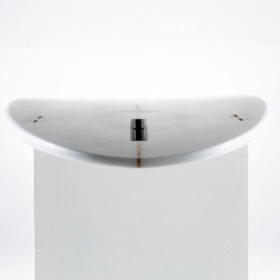 Accelerator PU MID 6'8" クリア ラウンド ピン アクセルレーター グレー サーフボード  デッキコンケーブ FCSIIフィン付 | サーパス | 06