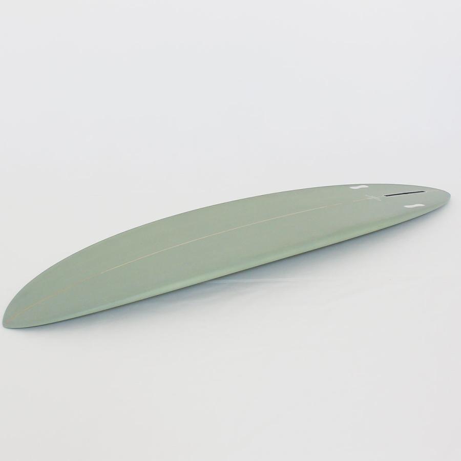 The Accelerator Design PU 7'0"  MID HOMY モスグリーン シングルボックス FCS2ツインフィン ラウンドピンテール アクセルレーター サーフボード  デッキコンケ | ブランド登録なし | 06