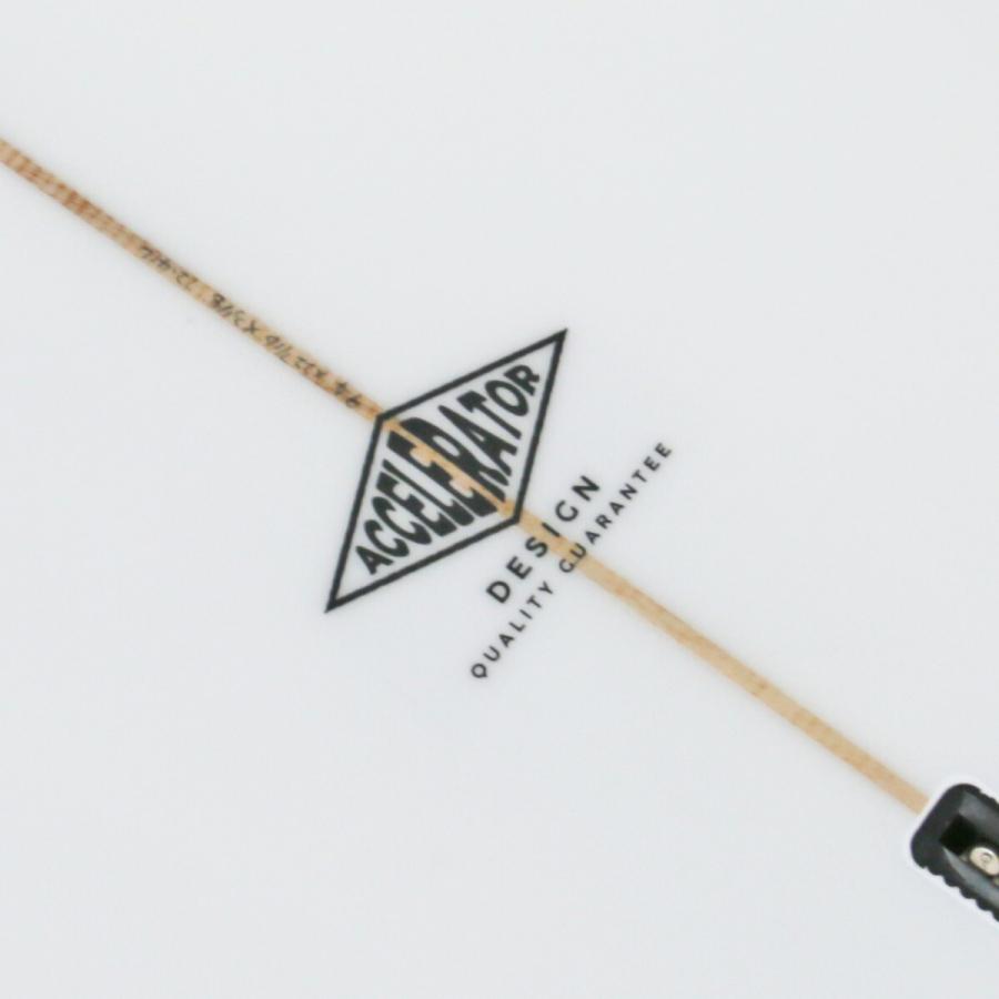 Accelerator PU LONG BOARD 9'4" クリア スカッシュテール アクセルレーター クリア サーフボード デッキコンケーブ ロングボックスフィン付 | サーパス | 08