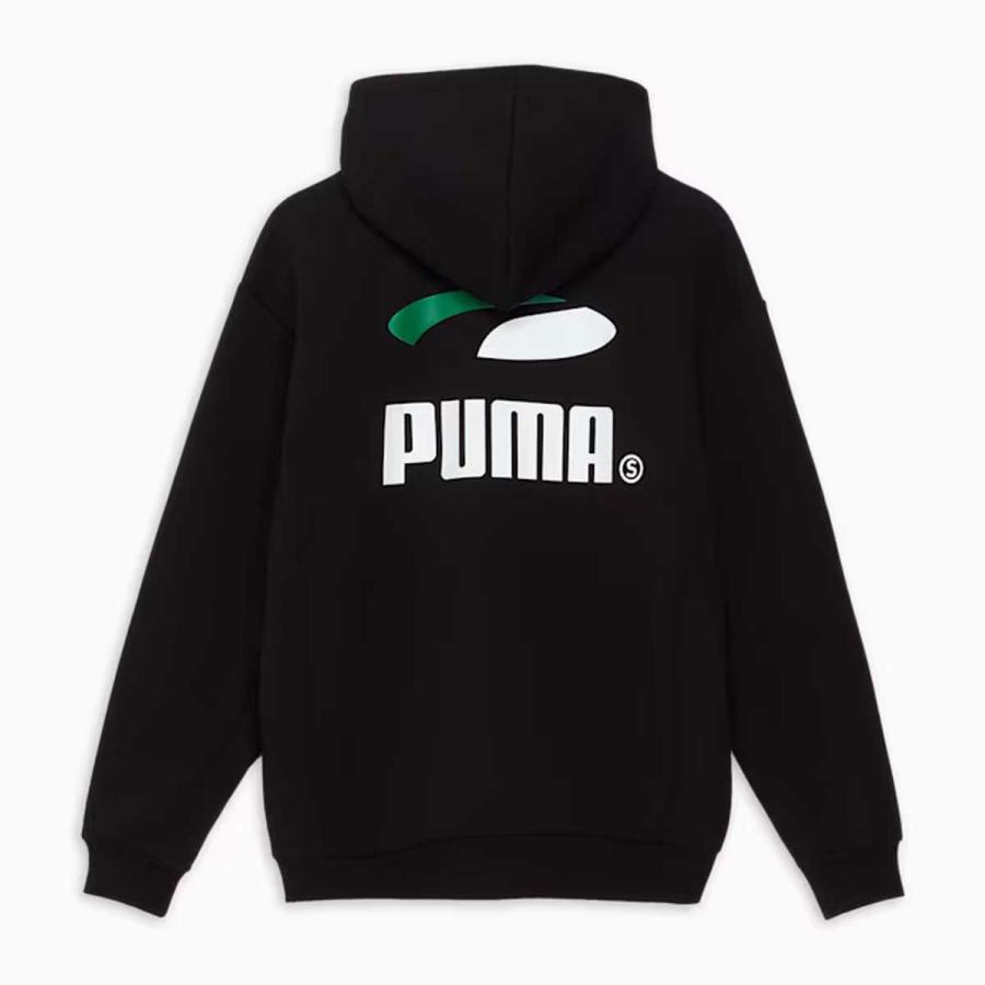 プーマ スケートボード フィーディー スケボー アパレル Puma Pumas Hoody Black スケートボード スケートボーディング SK8 パーカー ブラック 黒 | PUMA | 11