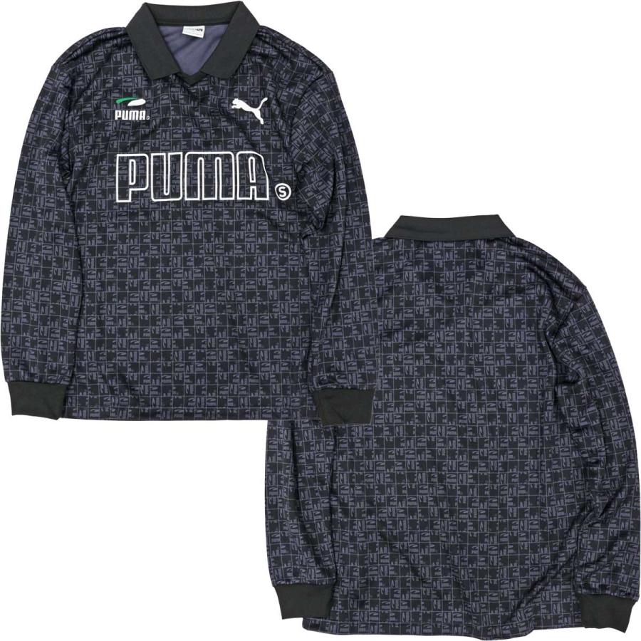 プーマ スケートボード スケボー アパレル Puma Long sleeve shirt Black スケートボード スケートボーディング メンズ ストリート ファッション長袖 | PUMA | 05