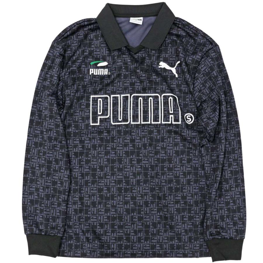 プーマ スケートボード スケボー アパレル Puma Long sleeve shirt Black スケートボード スケートボーディング メンズ ストリート ファッション長袖 | PUMA | 01