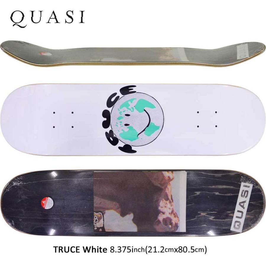 Quasi スケボー デッキ 8 375 インチ クワージー スケートボード スケボーデッキ Team Truce White おしゃれ デザイン ブランド おすすめ 人気 Quasi 104 スケートボード専門店カットバック 通販 Yahoo ショッピング