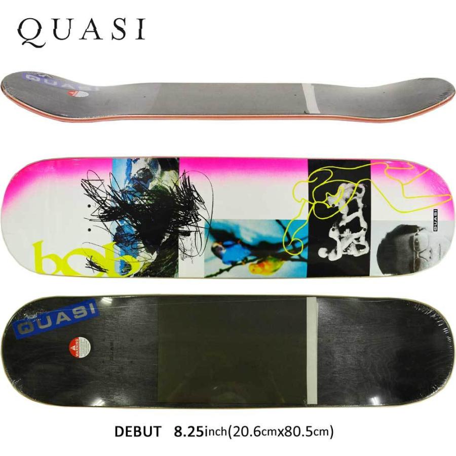 Quasi スケボー デッキ 8 25 インチ スケートボード クワージー Debut Bobby De Keyzer おしゃれ かっこいい 人気ブランド Quasi 114 スケートボード専門店カットバック 通販 Yahoo ショッピング