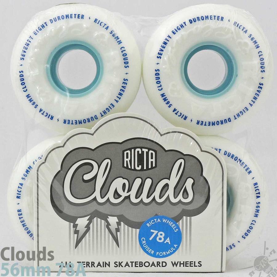 スケボー ウィール 56mm RICTA Clouds 78A Wheels リクタ スケート