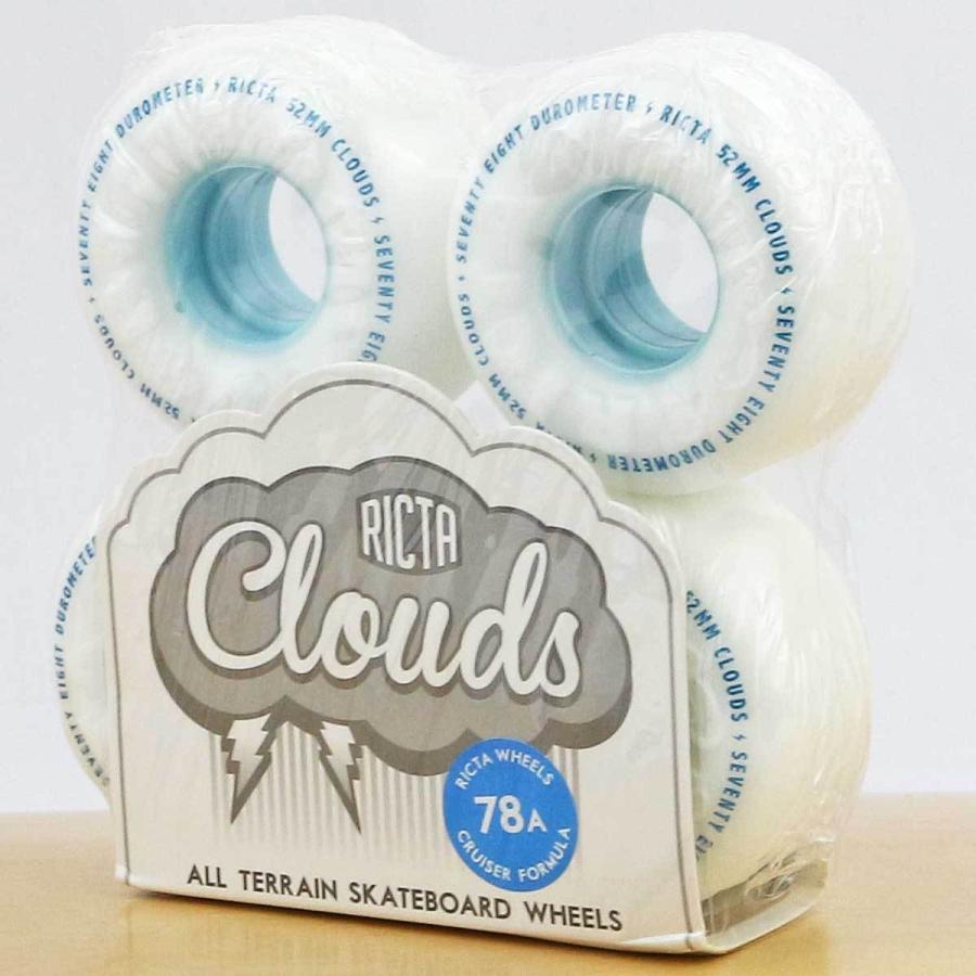 Ricta 54mm 78a スケボー ソフト ウィール リクタ  Clouds Skateboard Wheels スケートボード スケボーウィール ストリート パーク タイヤ クルーザー |  | 04