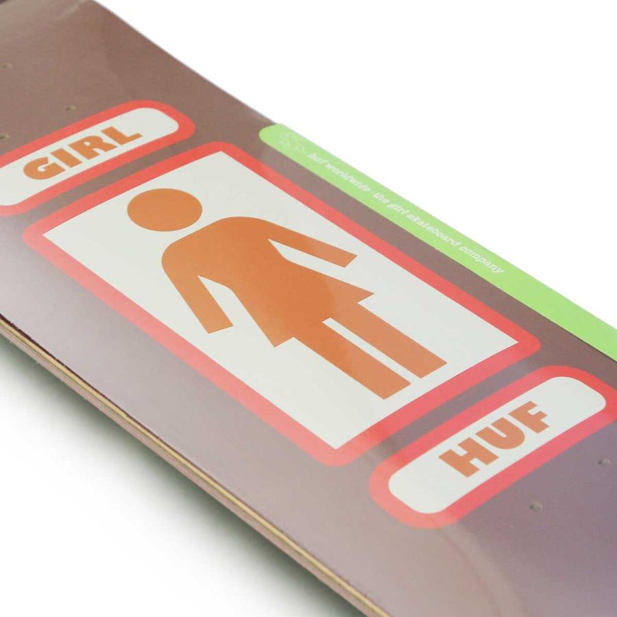 ガール ハフ 8.25インチ スケボー デッキ Girl Huf Skateboards ガール ハフ 8.25インチ スケボー デッキ Girl Huf Skateboards