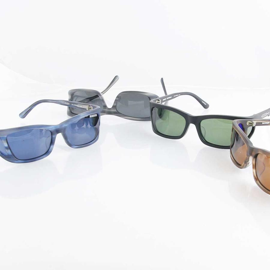 超熱 Ronin Eyewear サングラス ロニンアイウエア UVカット THE FISH フィッシュ アジアンフィット 紫外線対策 偏光レンズ