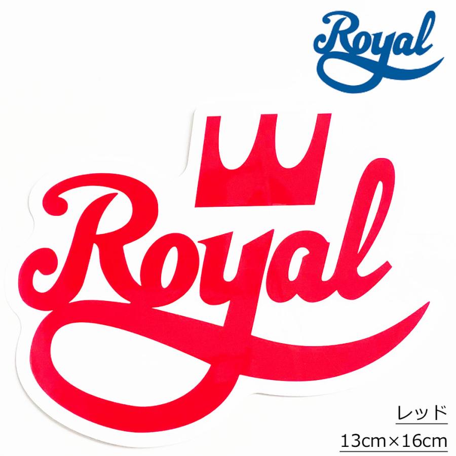 ロイヤル トラック スケボー ステッカー  13ｘ16cm Royal Truck Crown Script Sticker シール デカール スケートボード スケボーステッカー 人気 ブランド おす | ブランド登録なし | 01