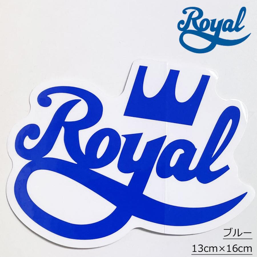 ロイヤル トラック スケボー ステッカー  13ｘ16cm Royal Truck Crown Script Sticker シール デカール スケートボード スケボーステッカー 人気 ブランド おす | ブランド登録なし | 02