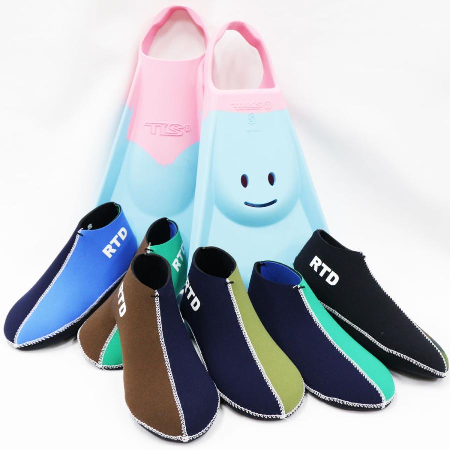 RTD ラバー テクノロジー デザイン 3mm ボディーボード 専用 BBブーツ SUMMER BB SOX サマーソックス フィンソックス 単品販売 片方づつ販売 | ブランド登録なし | 14