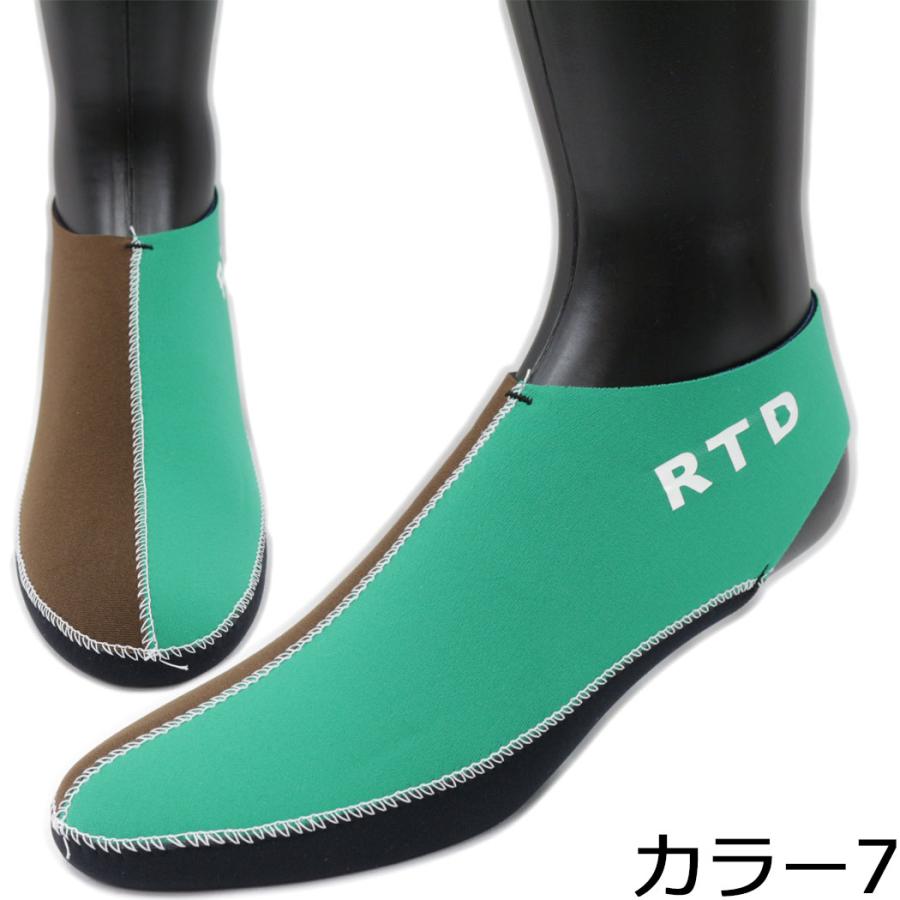 RTD ラバー テクノロジー デザイン 3mm ボディーボード 専用 BBブーツ SUMMER BB SOX サマーソックス フィンソックス 単品販売 片方づつ販売 | ブランド登録なし | 07