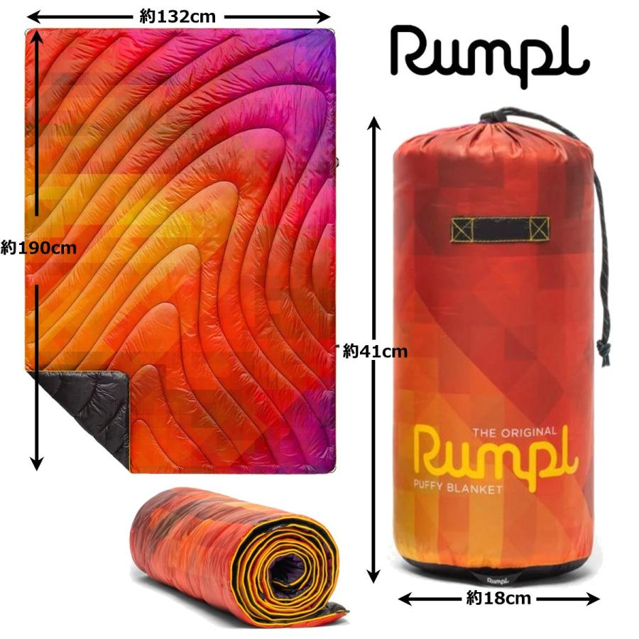 ランプル ブランケット オリジナ ルパフィー RUMPL Original Puffy アウトドア キャンプ ひざ掛け 大判 おしゃれ 暖かい メンズ レディース 子供 | Rumpl | 13