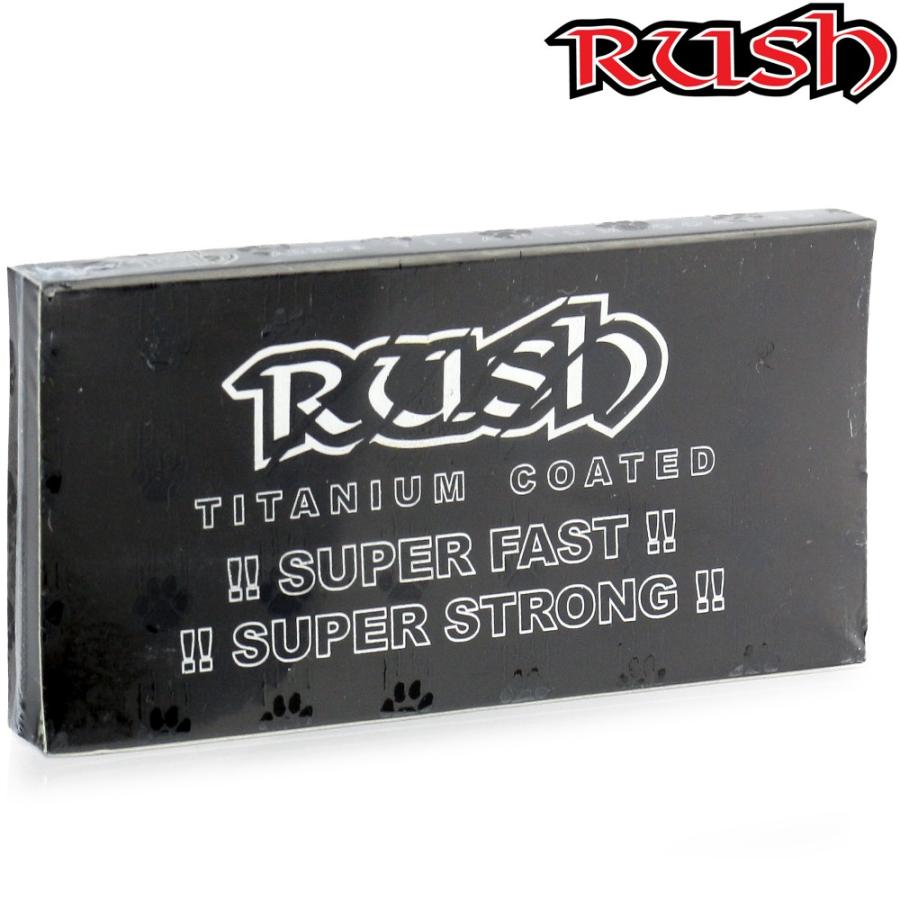 スケボー ベアリング ABEC 9 オイル ラッシュ チタニウムコート Titanium Coated Bearings OIL スケートボード パーツ | ブランド登録なし | 01