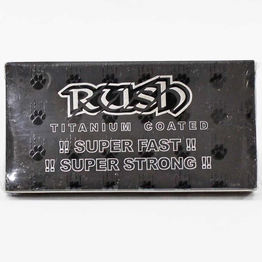 ラッシュ スケボー ベアリング パーツ Rush Titanium Coated │ABEC9│ Bearings スケートボード チタニウムコート チリに強い オイルタイプ 8個セット スケボー | ブランド登録なし | 03