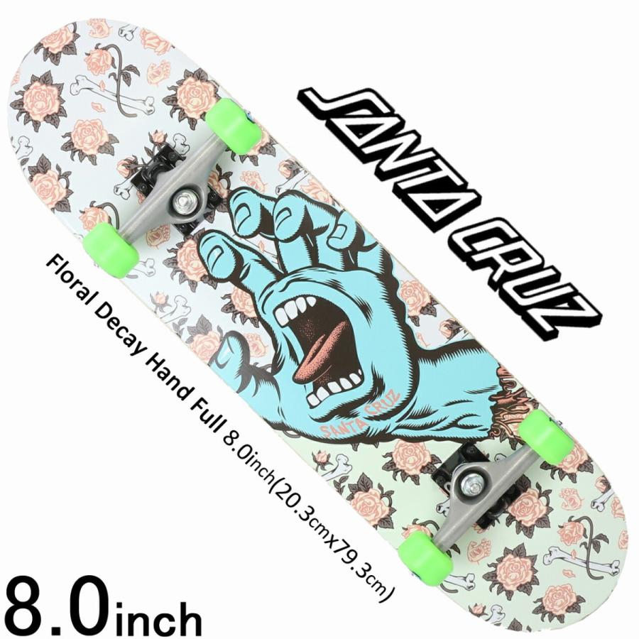 スケボー スケートボード コンプリート 永遠の定番 セット サンタクルーズ Santa Cruz 純正コンプリートsanta 8 0 7 75 7 8 Screaming Complete H 8 25スクリーミングハンド