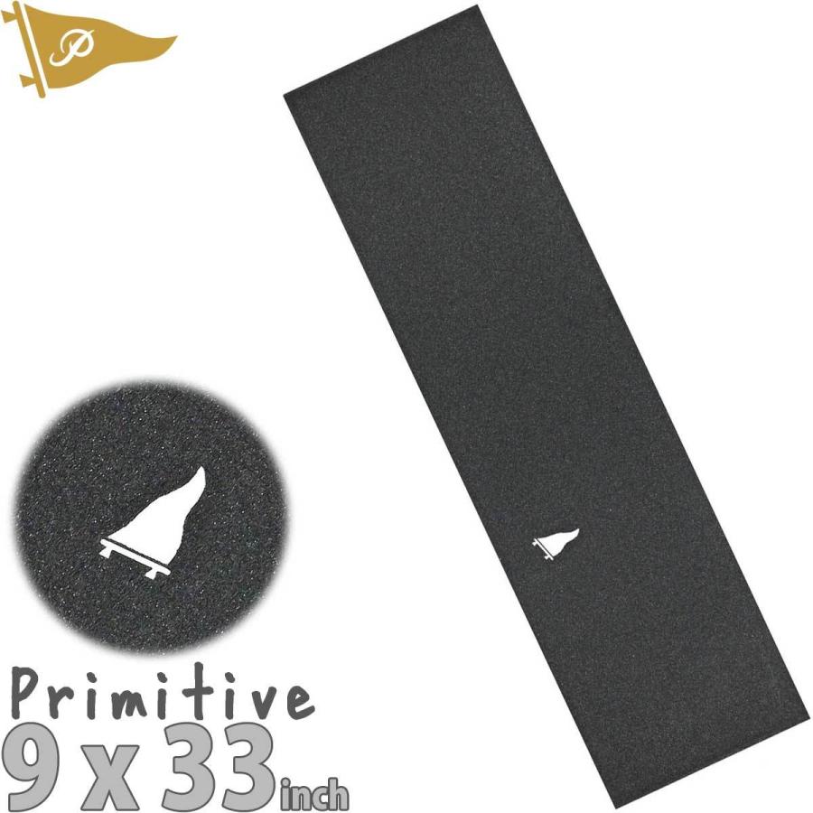 プリミティブ スケボー デッキテープ Primitive Skateboard Griptape グリップ スケートボード スケート パーツ ザラザラ 滑り止め レギュラー グーフィー 実物