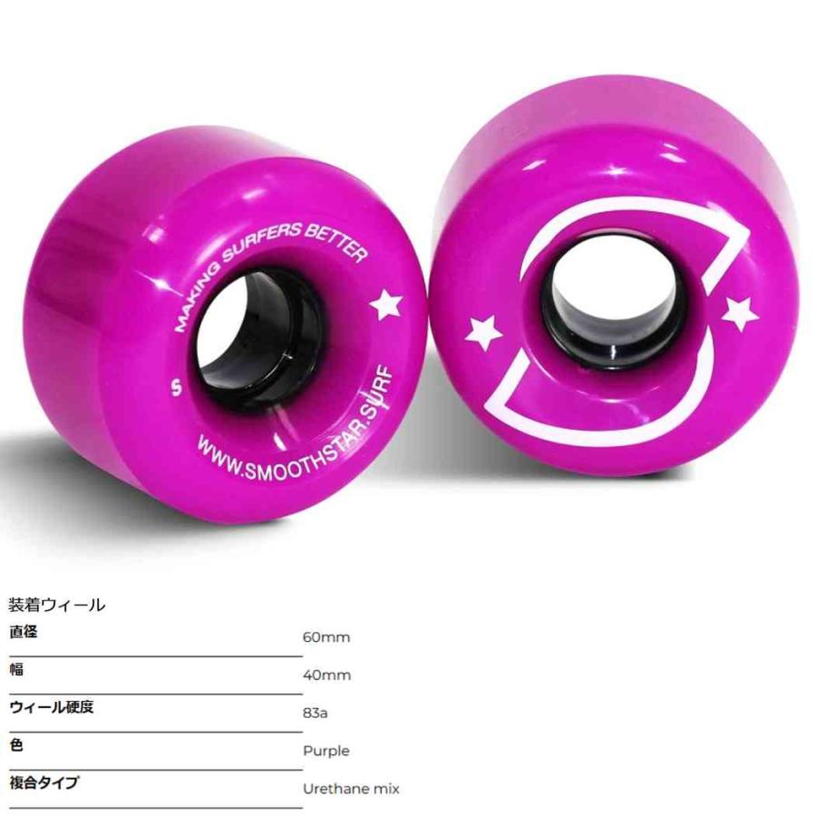 smoothstar スムーススター　サーフスケート smooth star（スムーススター） サーフスケート（スケートボード）