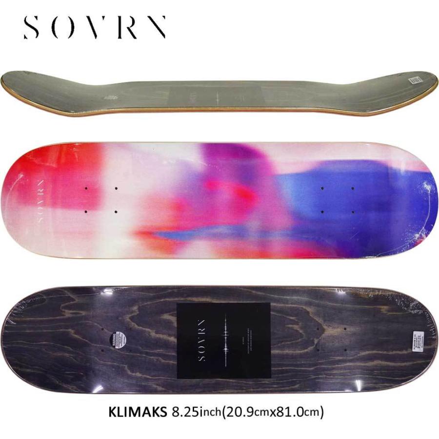 スケボー デッキ 8 25 ソバーン Klimaks スケートボード スケボーデッキ ブランド パーツ インチ オススメ オシャレ 人気 板 Inch デッキテープ付 Sovrn 105 スケートボード専門店カットバック 通販 Yahoo ショッピング