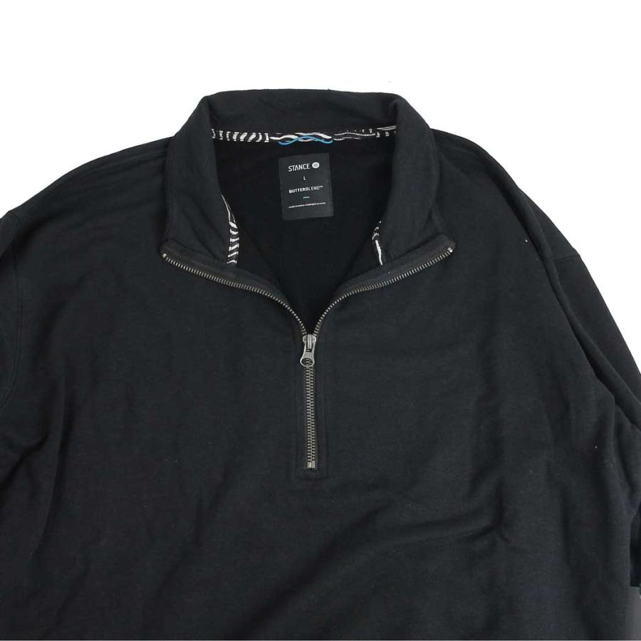 スタンス Stance SHELTER 1/2 ZIP CREW シェルターハーフジップ スウェット クルー 男女兼用 男性 女性 メンズ レディース ブランド 部屋着 トレーニング | STANCE | 05
