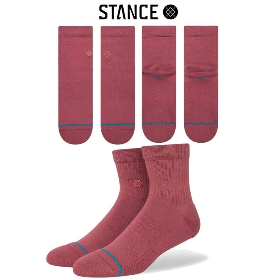 Stance スタンス 靴下 アイコン クォーター ICON QUARTER Icon QTR サイズ 22-29cm 靴下 誕生日 プレゼント 大人 高級品 正規代理店 ギフト 男性 彼氏 プレゼン | STANCE | 05