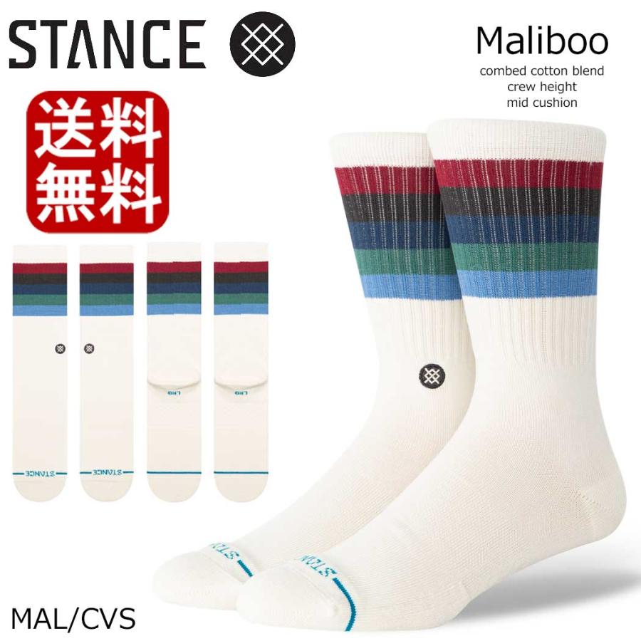Stance Maliboo Crew スタンス マリブー メンズモデル 25.5-29cm ギフト 男性 彼氏 プレゼント 贈り物 STANCE SOCKS ゴルフ ゴルフソックス 厚手 スポーツ トレ | STANCE | 06