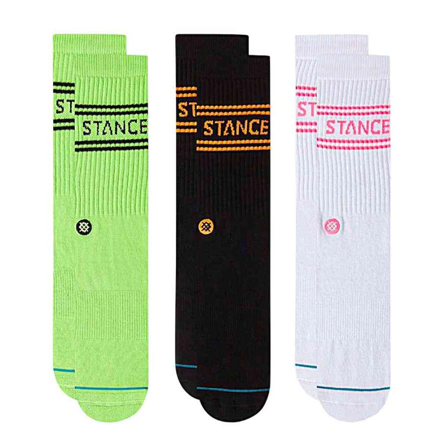 Stance スタンス Stance Socks Basic 3 Pack Crew 靴下 ベーシック スリー パック 3足セット キッズ レディース S 22-24.5cm メンズ L 25.5-29.0cm 定番 ギフト | STANCE | 04