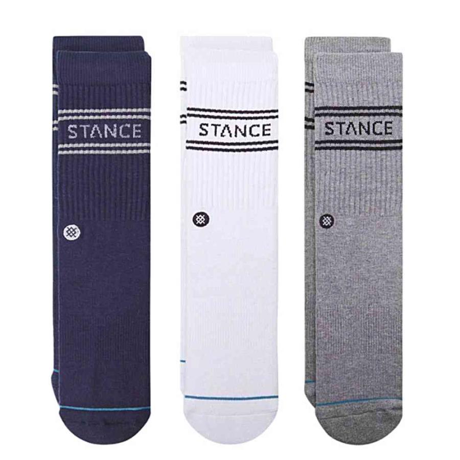 Stance スタンス Stance Socks Basic 3 Pack Crew 靴下 ベーシック スリー パック 3足セット キッズ レディース S 22-24.5cm メンズ L 25.5-29.0cm 定番 ギフト｜cutback2｜06