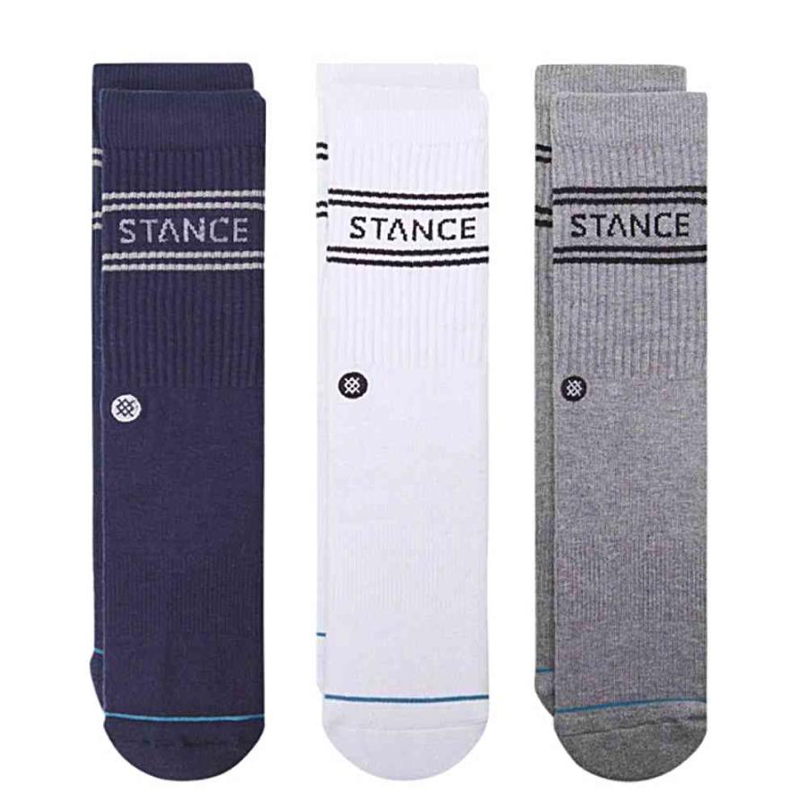 Stance スタンス Stance Socks Basic 3 Pack Crew 靴下 ベーシック スリー パック 3足セット キッズ レディース S 22-24.5cm メンズ L 25.5-29.0cm 定番 ギフト | STANCE | 05