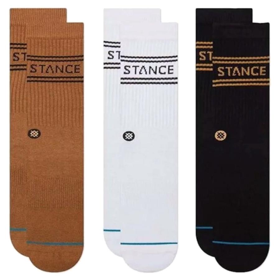 Stance スタンス Stance Socks Basic 3 Pack Crew 靴下 ベーシック スリー パック 3足セット キッズ レディース S 22-24.5cm メンズ L 25.5-29.0cm 定番 ギフト | STANCE | 08