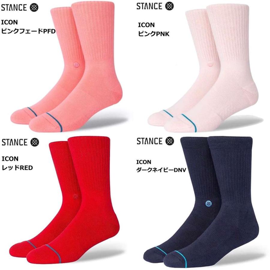 Stance スタンス アイコン Stance Socks Icon メンズ レディース L 25.5-29.0cm 大定番 メンズ 靴下 ギフト 男性 彼氏 女性 彼女 プレゼント 贈り物 | STANCE | 04