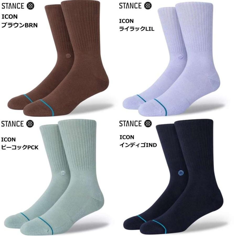 Stance スタンス アイコン Stance Socks Icon メンズ レディース L 25.5-29.0cm 大定番 メンズ 靴下 ギフト 男性 彼氏 女性 彼女 プレゼント 贈り物 | STANCE | 05