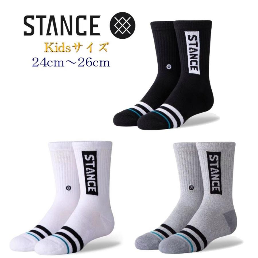 STANCE（スタンス） ソックス 靴下 Stance Socks OG ジュニア 14-23cm