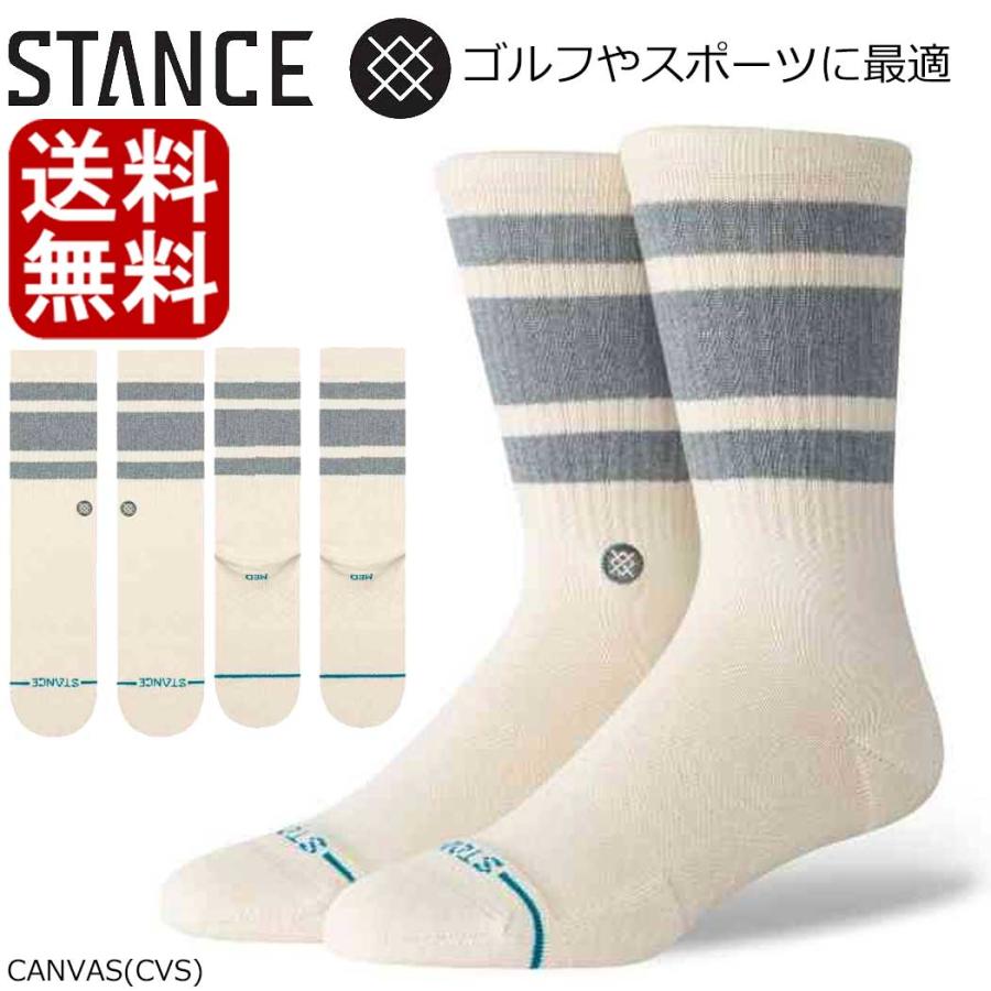 Stance ソックス スタンス Boyd Denim Crew Socks 靴下 Stance Socks ボイド クルー メンズ 25.5-29.0cm ギフト 男性 彼氏 プレゼント 贈り物 A556D24BOY ゴルフ | STANCE | 01