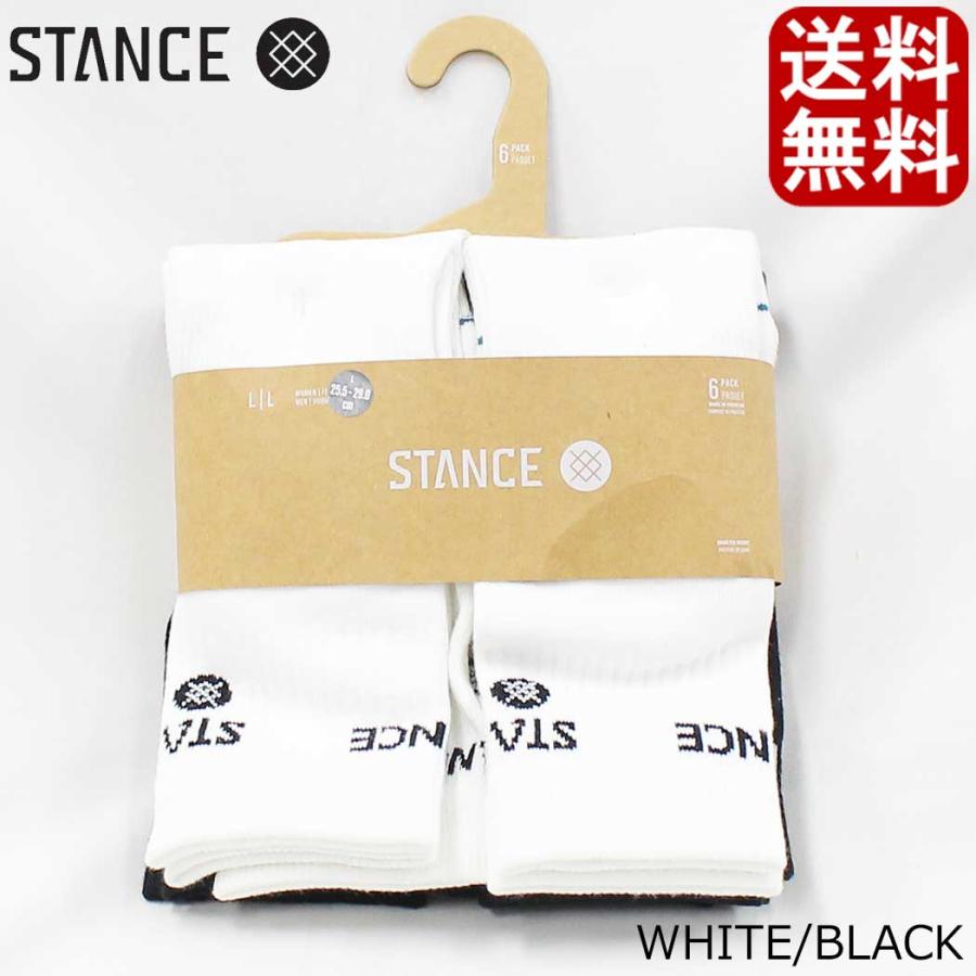 STANCE スタンス ソックス 6足セット ORIGIN QTR 6PACK オリジン クォーターソックス くるぶし丈 ショートソックス 靴下 無地 シンプル まとめ買い スポーツ メ | STANCE | 05