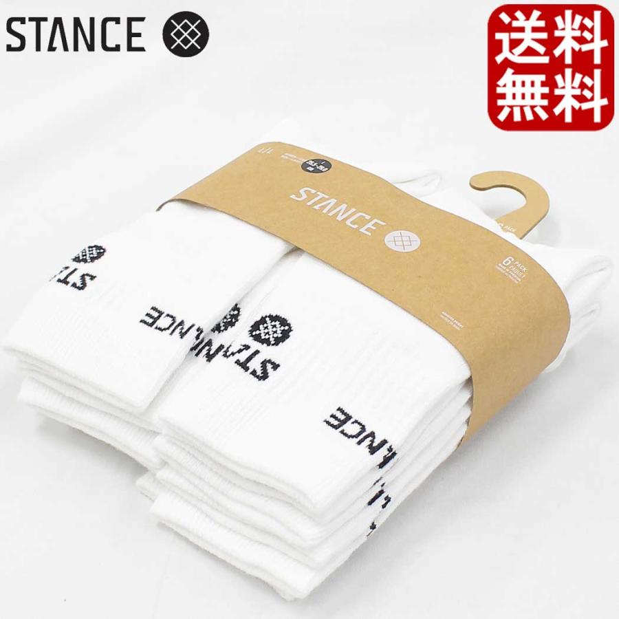 STANCE スタンス ソックス 6足セット ORIGIN QTR 6PACK オリジン クォーターソックス くるぶし丈 ショートソックス 靴下 無地 シンプル まとめ買い スポーツ メ | STANCE | 07